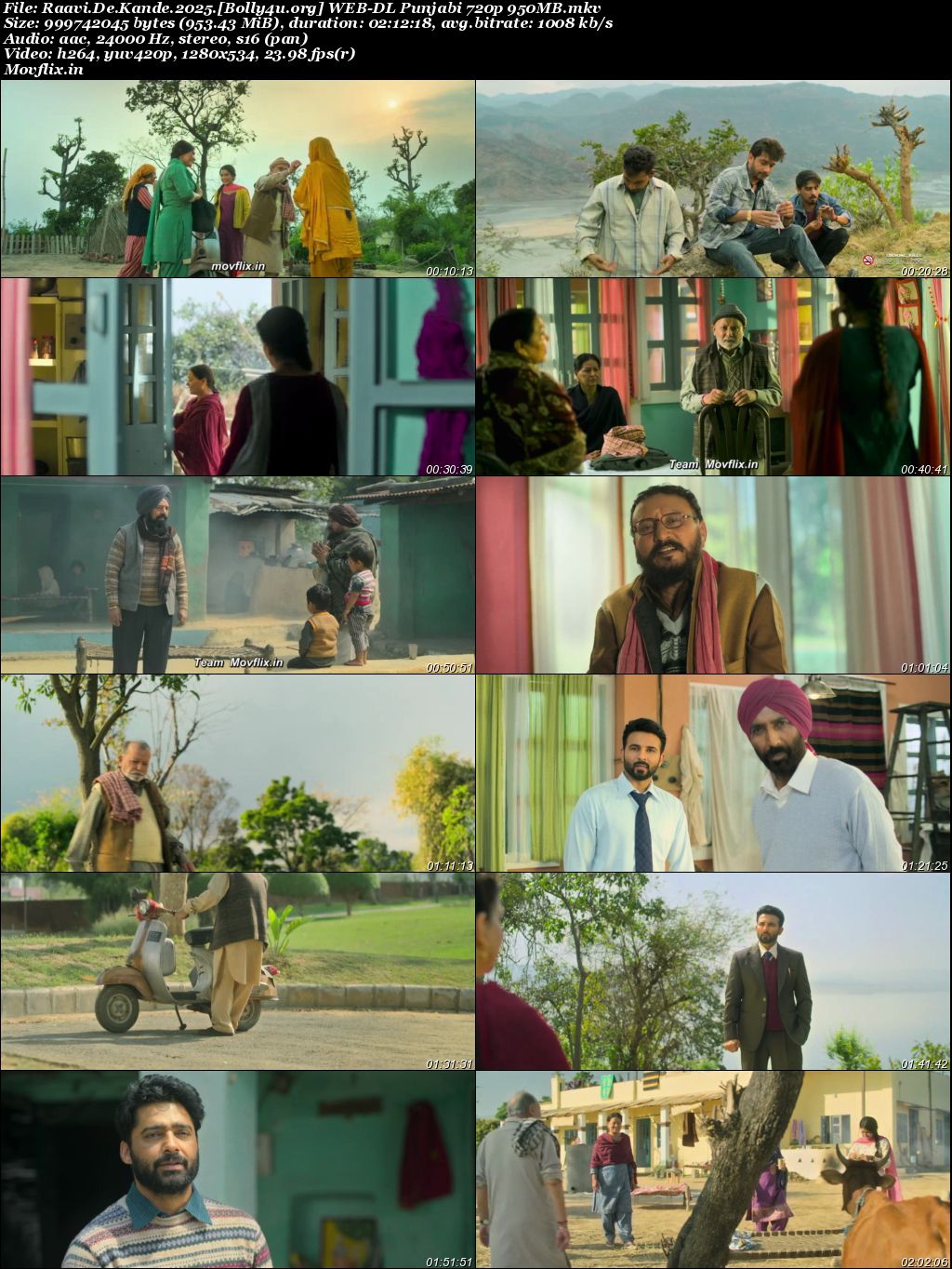 Raavi De Kande 2025 WEB-DL Punjabi Full Movie Download 1080p 720p 480p