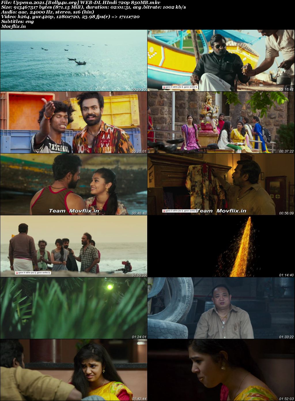 Uppena 2020 WEB-DL Hindi Dubbed ORG Full Movie Download 1080p 720p 480p Uppena 2020 WEB-DL Hindi Dubbed ORG Full Movie Download 1080p 720p 480p