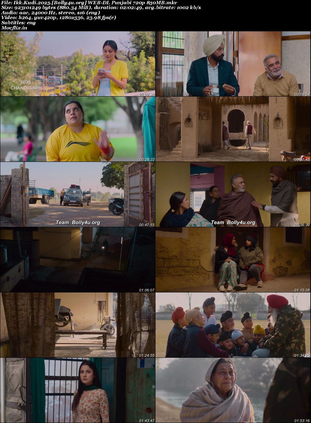 Ikk Kudi 2025 WEB-DL Punjabi Full Movie Download 1080p 720p 480p