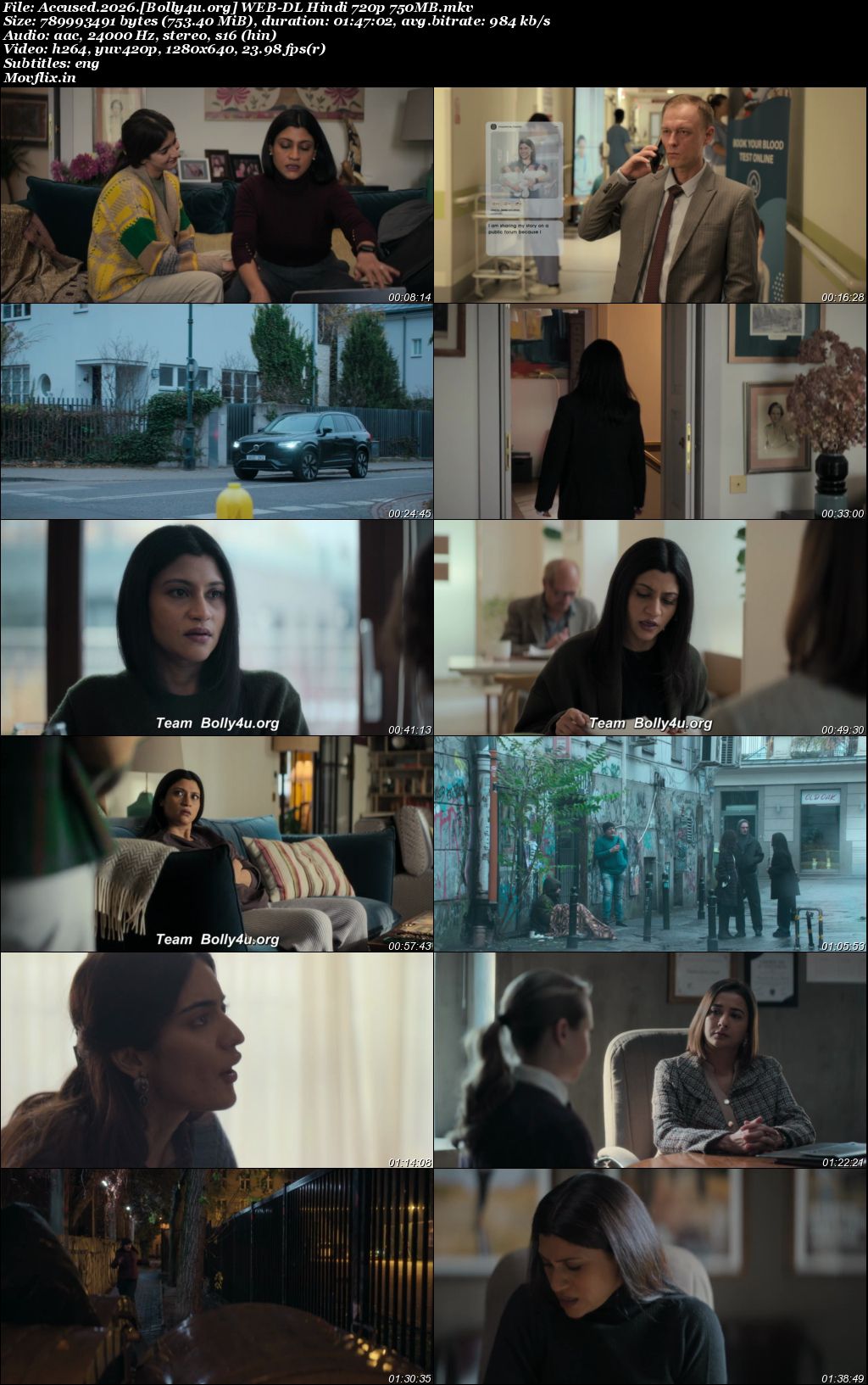 Accused 2026 WEB-DL Hindi Full Movie Download 1080p 720p 480p