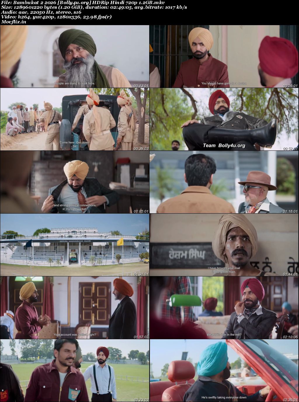 Bambukat 2 2026 HDRip Punjabi Full Movie Download 720p 480p