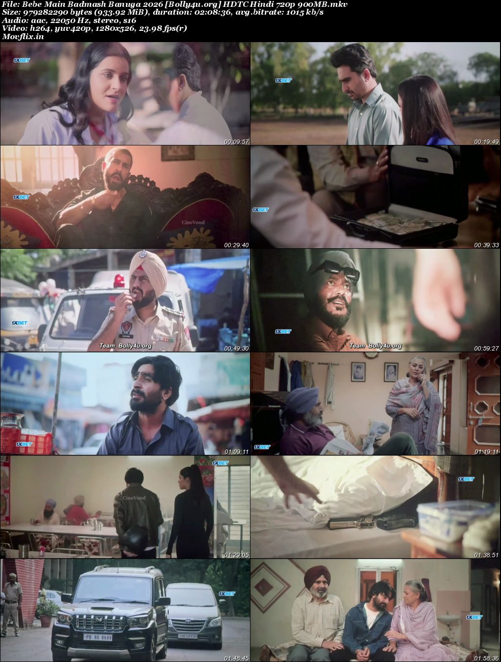 Bebe Main Badmash Banuga 2026 HDTC Punjabi Full Movie Download 1080p 720p 480p