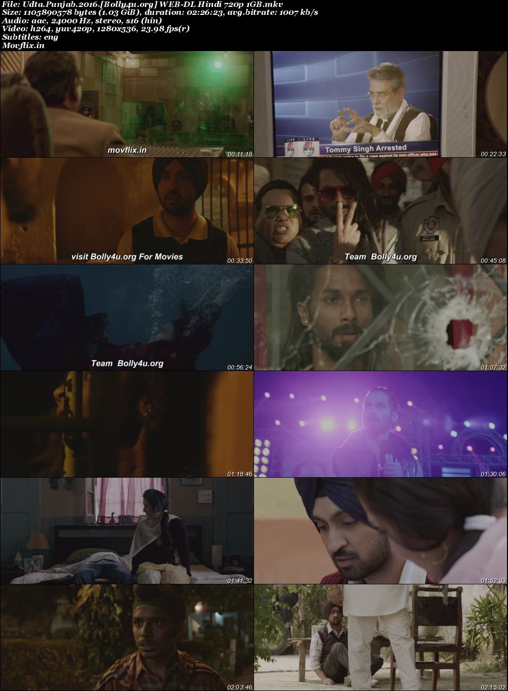 Udta Punjab 2016 WEB-DL Hindi Full Movie Download 1080p 720p 480p