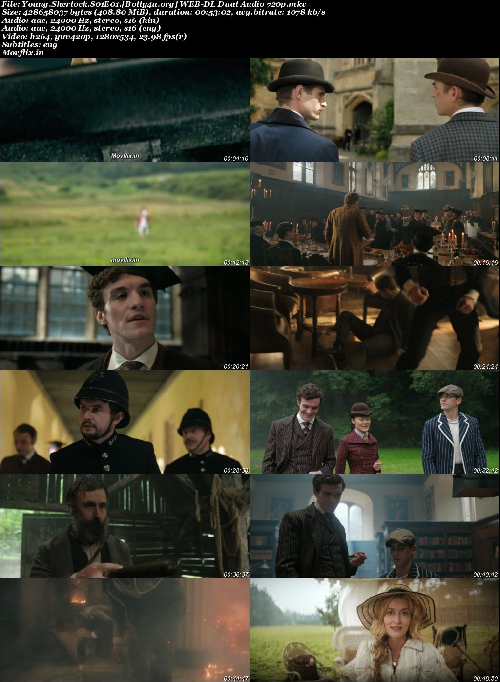 Young Sherlock 2026 WEB-DL Hindi Dual Audio ORG S01 Complete Download 720p 480p