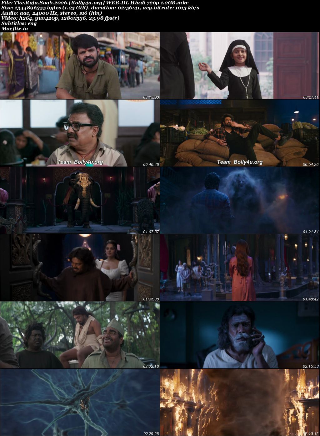 The Raja Saab 2026 WEB-DL Hindi ORG Full Movie Download 1080p 720p 480p