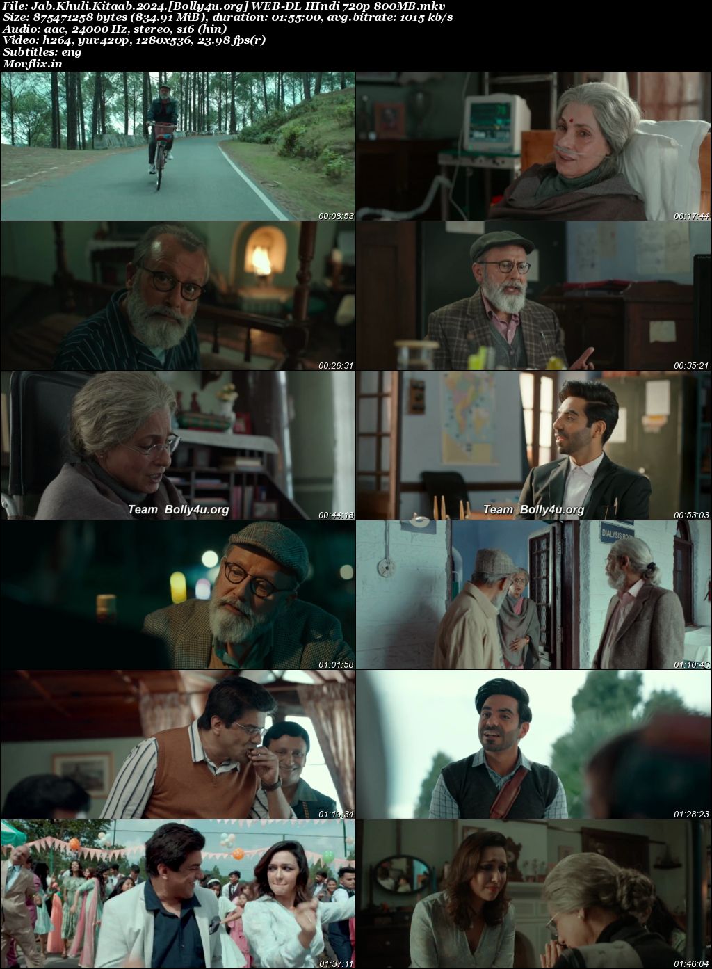 Jab Khuli Kitaab 2024 WEB-DL Hindi Full Movie Download 1080p 720p 480p