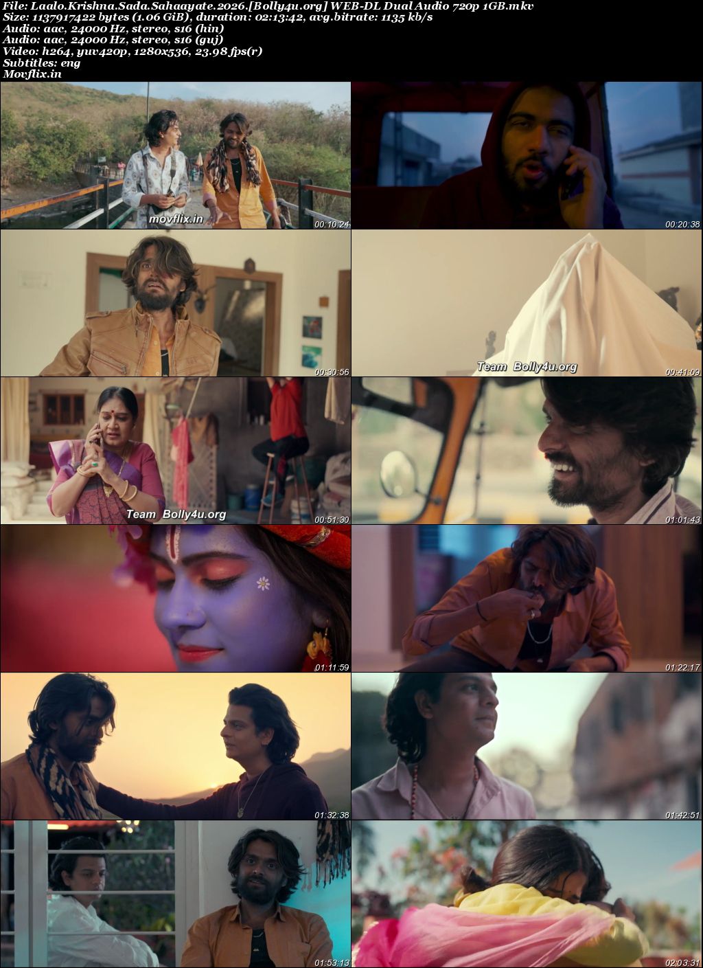 Laalo Krishna Sada Sahaayate 2026 WEB-DL UNCUT Hindi Dual Audio ORG Full Movie Download 1080p 720p 480p