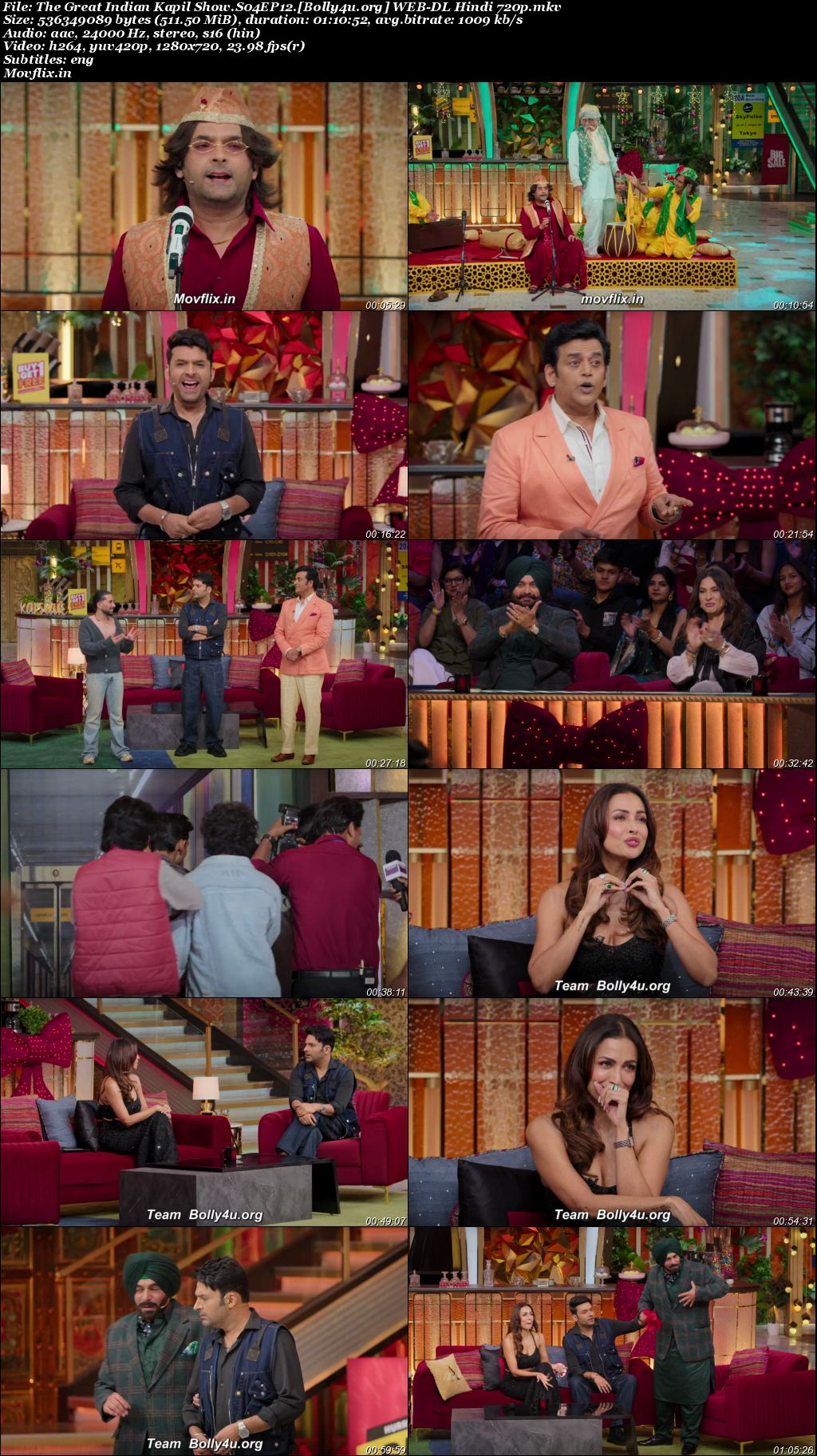 The Great Indian Kapil Show 2025 WEB-DL Hindi S04 Complete Download 720p