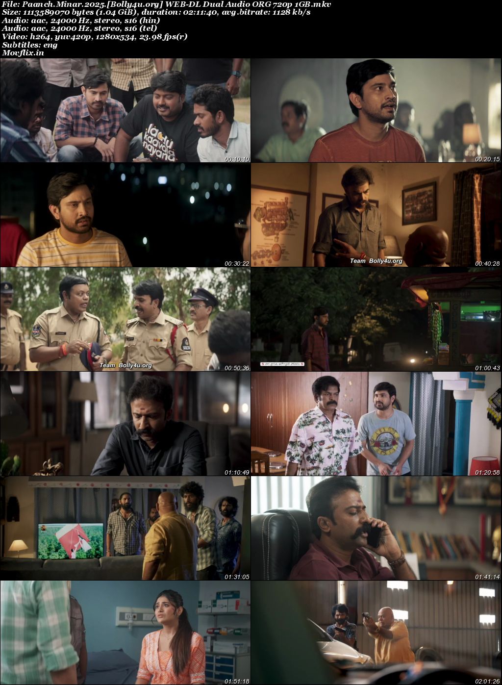 Paanch Minar 2025 WEB-DL UNCUT Hindi Dual Audio ORG Full Movie Download 1080p 720p 480p