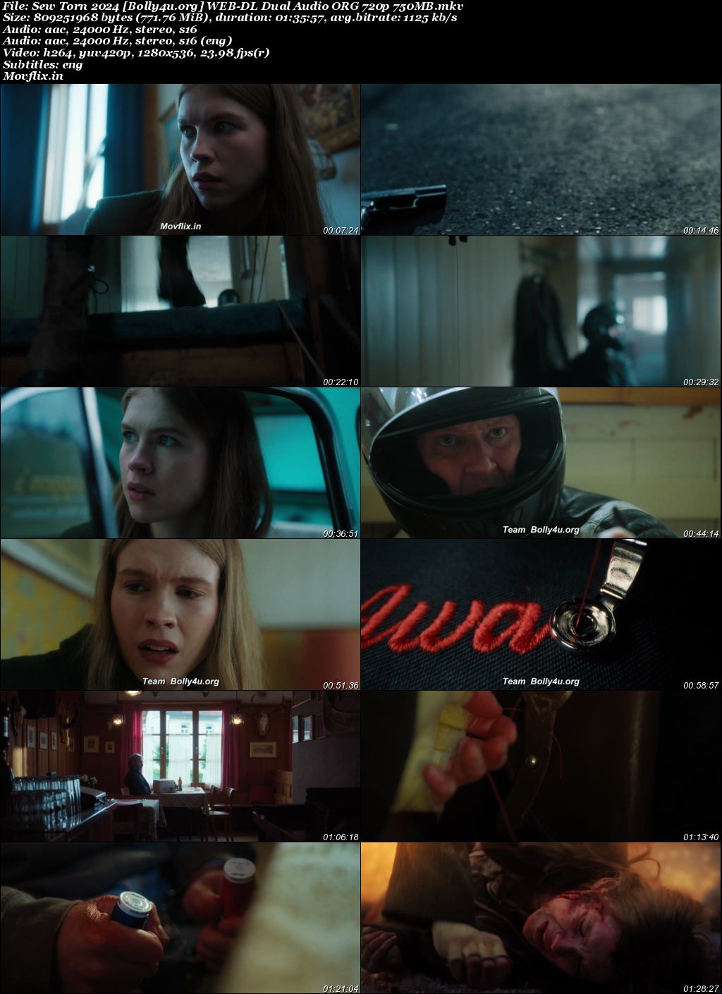 Sew Torn 2024 WEB-DL Hindi Dual Audio ORG Full Movie Download 1080p 720p 480p