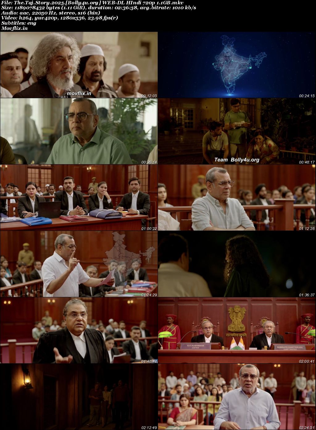 The Taj Story 2025 WEB-DL Hindi Full Movie Download 1080p 720p 480p