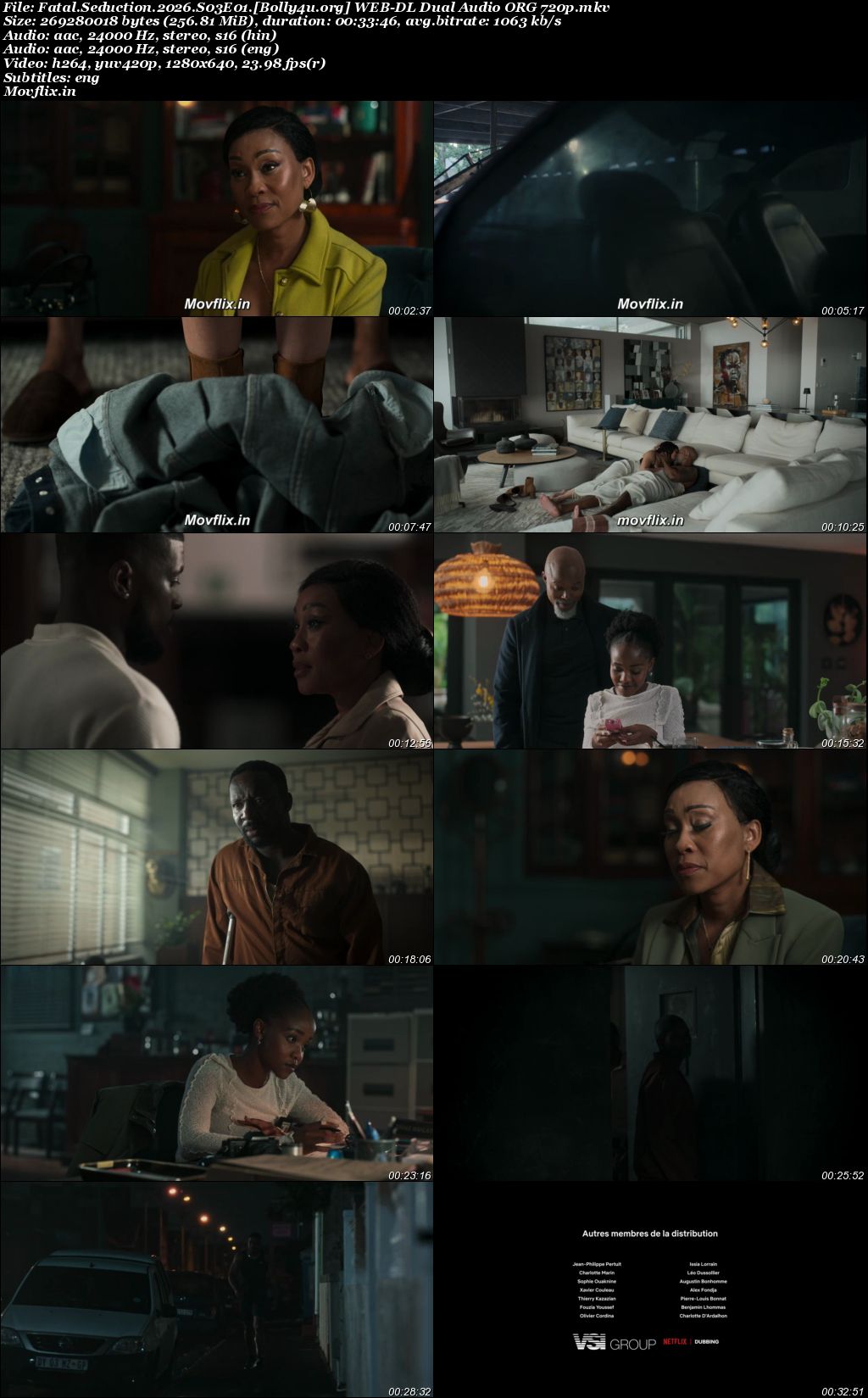 Fatal Seduction 2026 WEB-DL Hindi Dual Audio ORG S03 Complete Download 720p 480p