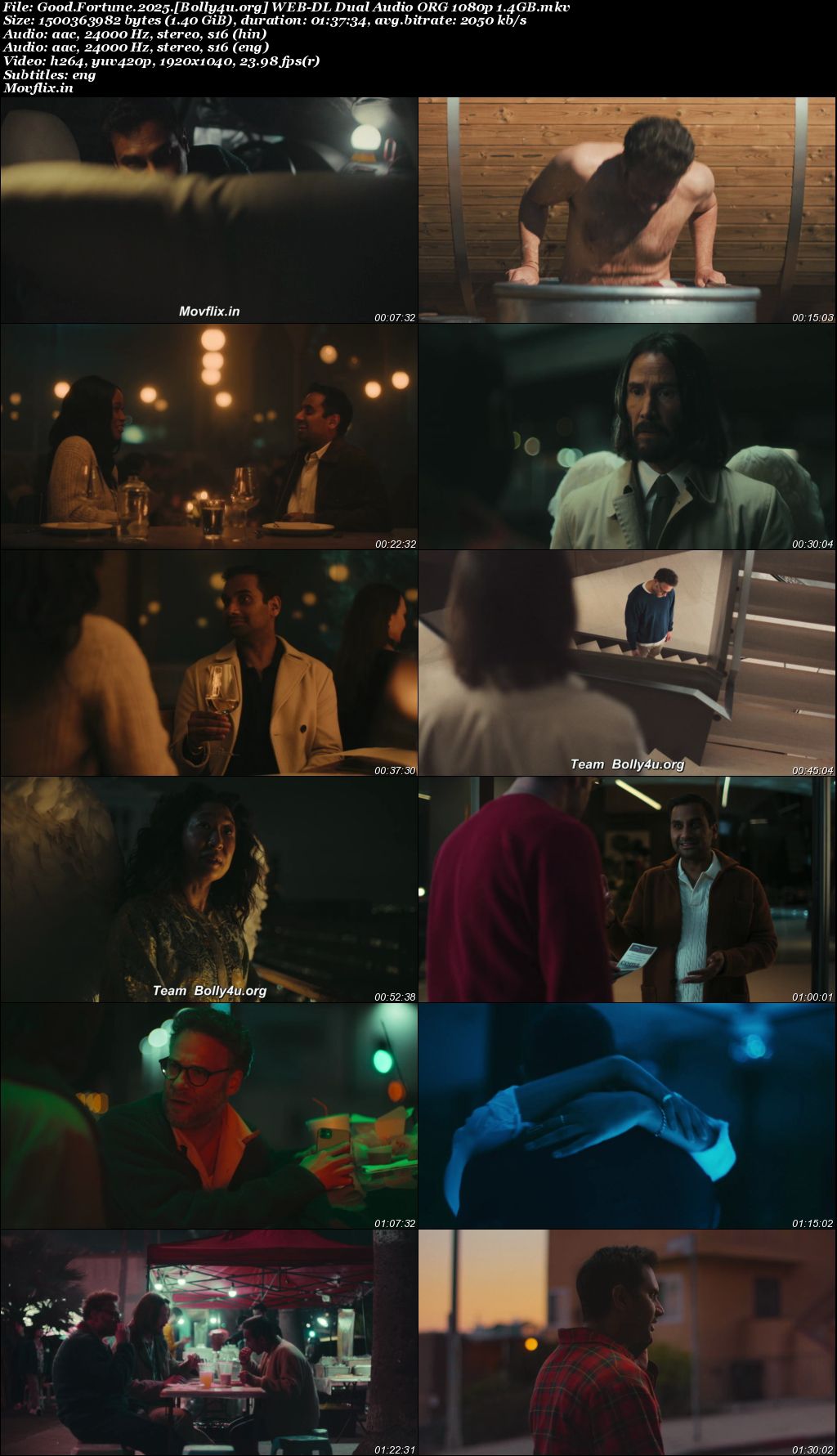 Good Fortune 2025 WEB-DL Hindi Dual Audio ORG Full Movie Download 1080p 720p 480p