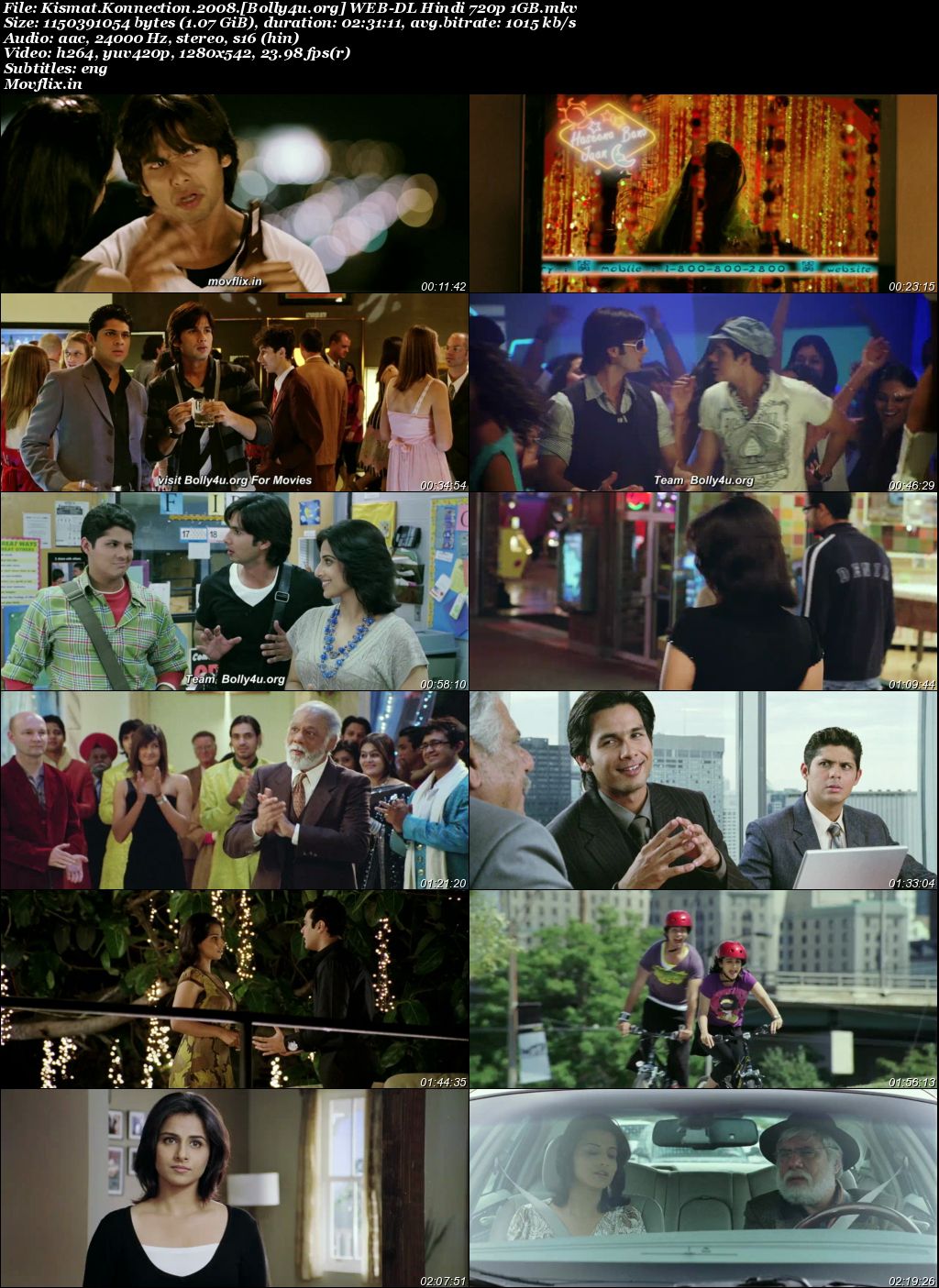 Kismat Konnection 2008 WEB-DL Hindi Full Movie Download 1080p 720p 480p