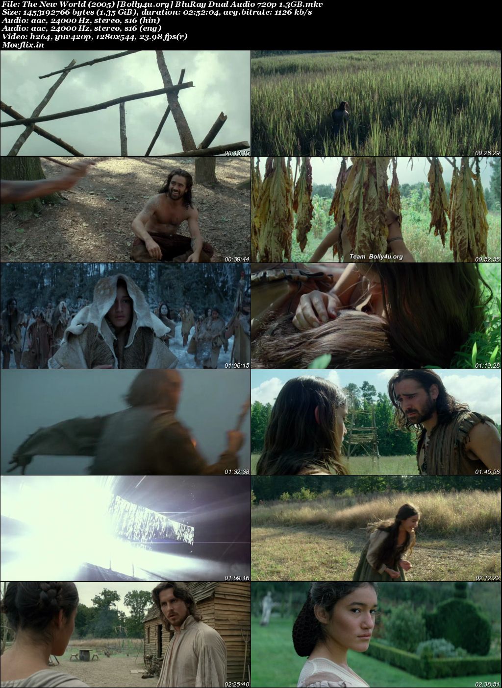 The New World 2005 WEB-DL Hindi Dual Audio ORG Full Movie Download 1080p 720p 480p