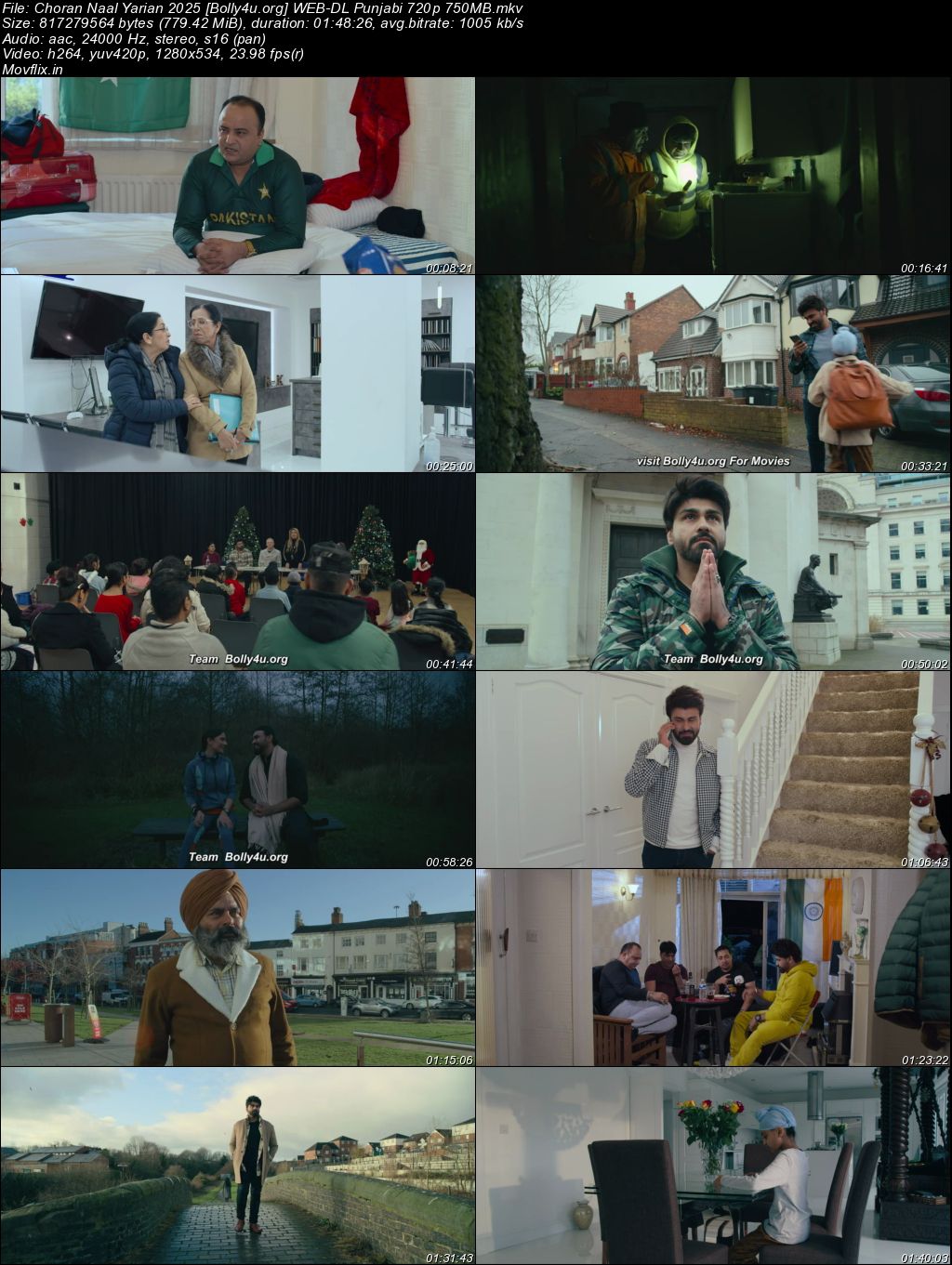 Choran Naal Yarian 2025 WEB-DL Punjabi Full Movie Download 1080p 720p 480p