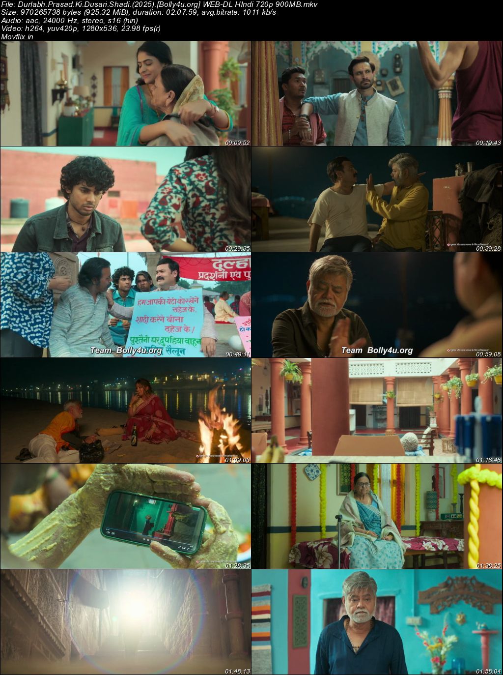 Durlabh Prasad Ki Dusri Shadi 2025 WEB-DL Hindi Full Movie Download 1080p 720p 480p Watch Online Free bolly4u