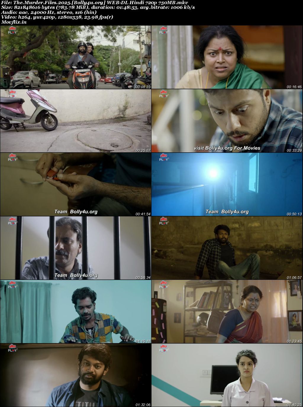 The Murder Files 2025 WEB-DL Hindi Dubbed ORG Full Movie Download 1080p 720p 480p