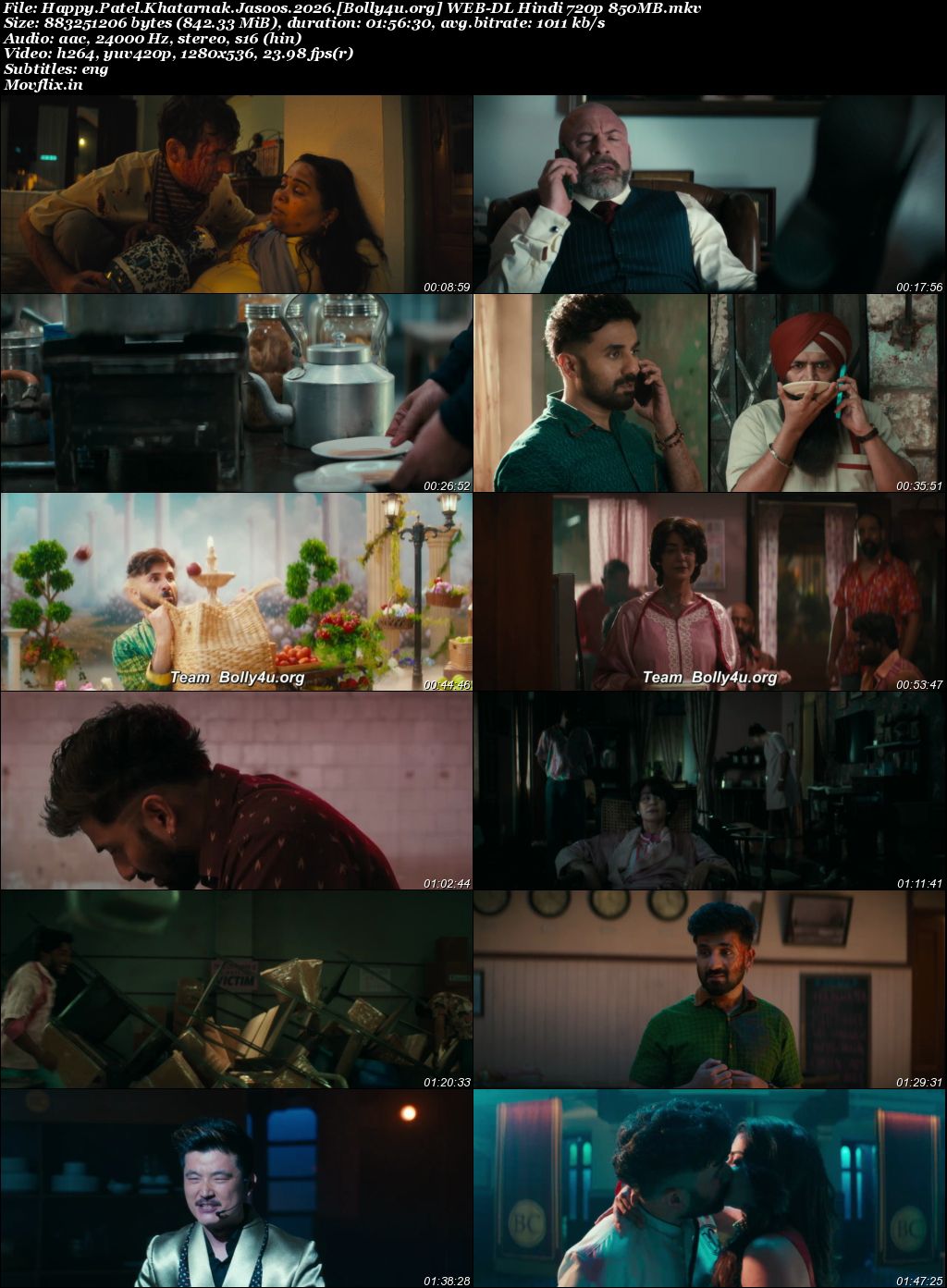 Happy Patel Khatarnak Jasoos 2026 WEB-DL Hindi Full Movie Download 1080p 720p 480p