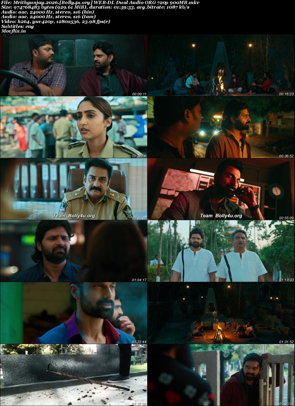 Mrithyunjay 2026 WEB-DL UNCUT Hindi Dual Audio ORG Full Movie Download 1080p 720p 480p