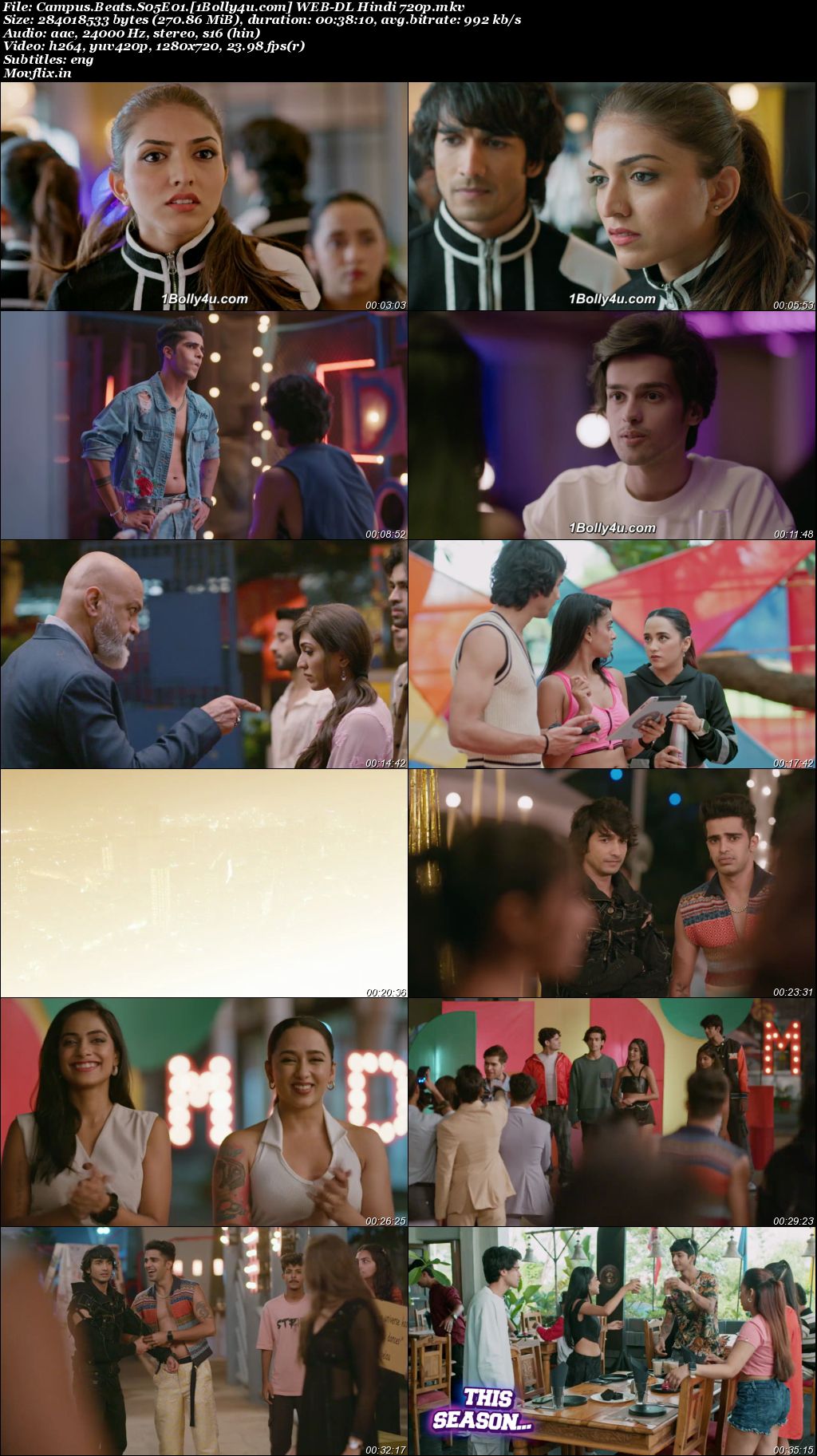 Campus Beats 2026 WEB-DL Hindi S05 Complete Download 720p 480p