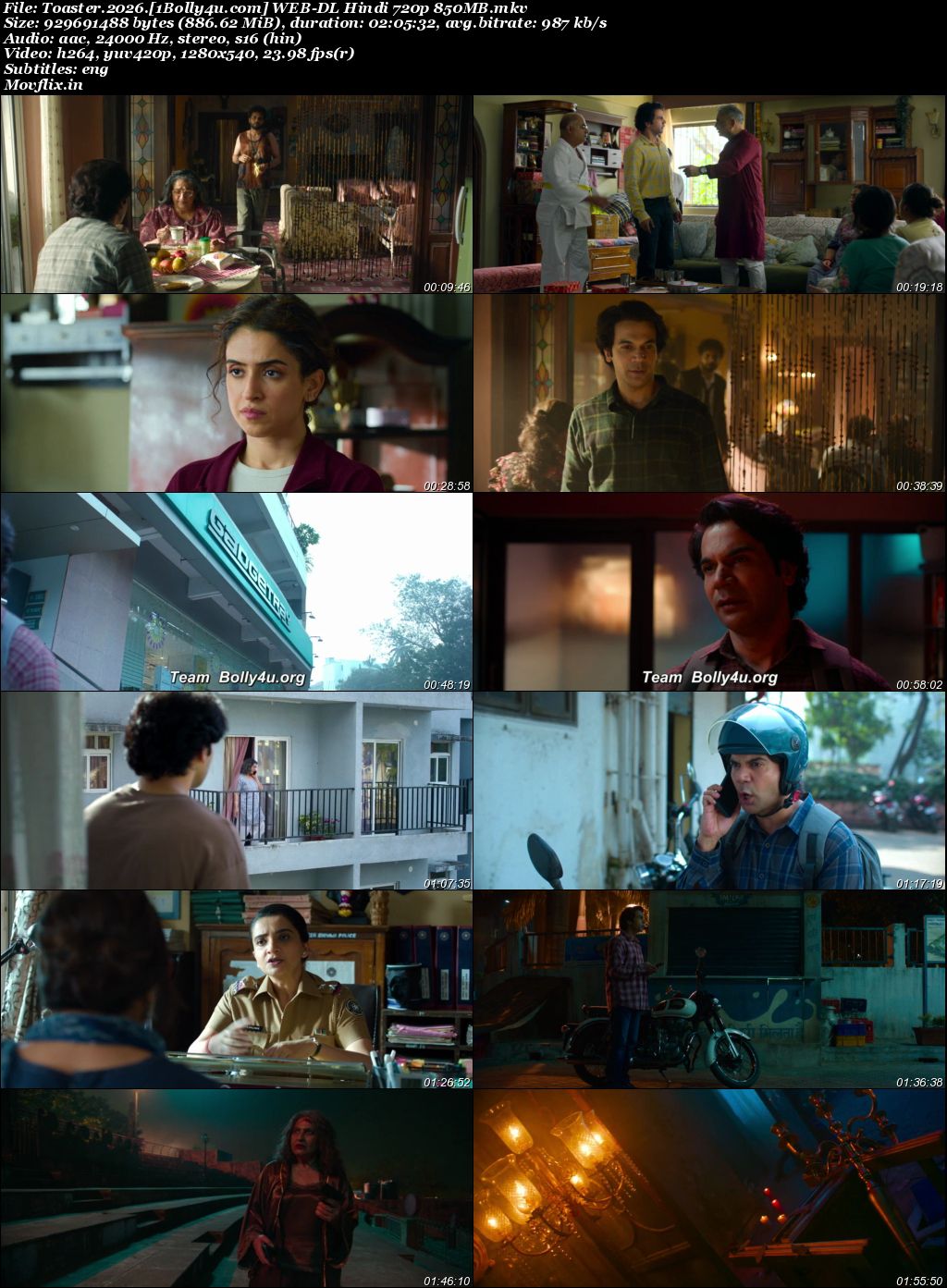 Toaster 2026 WEB-DL Hindi Full Movie Download 1080p 720p 480p