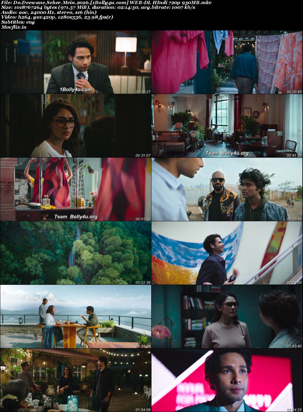 Do Deewane Seher Mein 2026 WEB-DL Hindi Full Movie Download 1080p 720p 480p