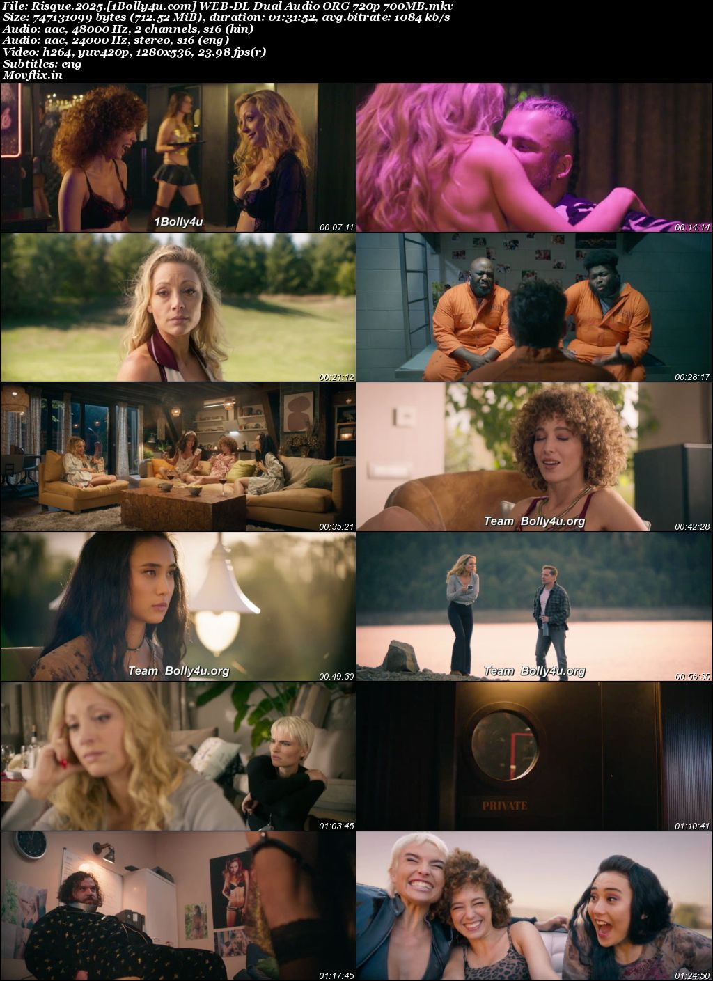 Risque 2025 WEB-DL Hindi Dual Audio ORG Full Movie Download 1080p 720p 480p