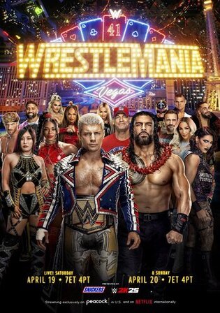 WWE Wrestlemania 42 18Th April Saturday 2026 WEB-DL Dual Audio 720p 480p Download