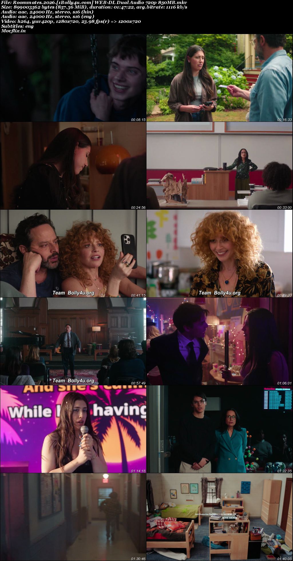 Roommates 2026 WEB-DL Hindi Dual Audio ORG Full Movie Download 1080p 720p 480p