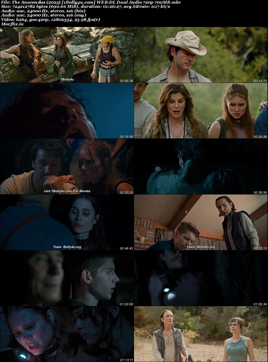 The Anacondas 2025 WEB-DL Hindi Dual Audio ORG Full Movie Download 1080p 720p 480p