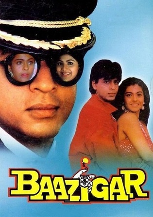 Baazigar 1993 WEB-DL Hindi Full Movie Download 1080p 720p 480p Watch Online Free bolly4u