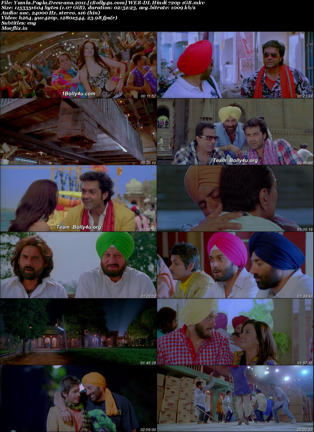 Yamla Pagla Deewana 2011 WEB-DL Hindi Full Movie Download 1080p 720p 480p