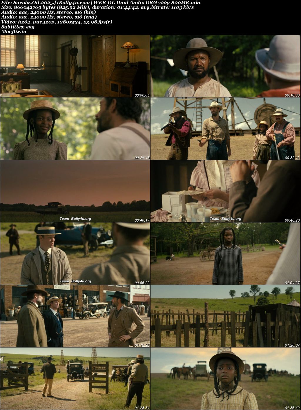 Sarahs Oil 2025 WEB-DL Hindi Dual Audio ORG Full Movie Download 1080p 720p 480p