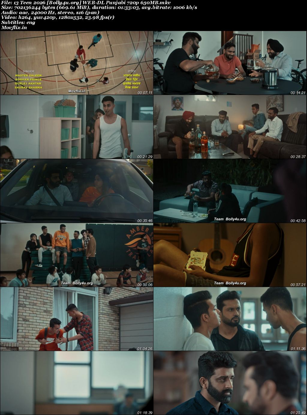 13 Teen 2026 WEB-DL Punjabi Full Movie Download 1080p 720p 480p