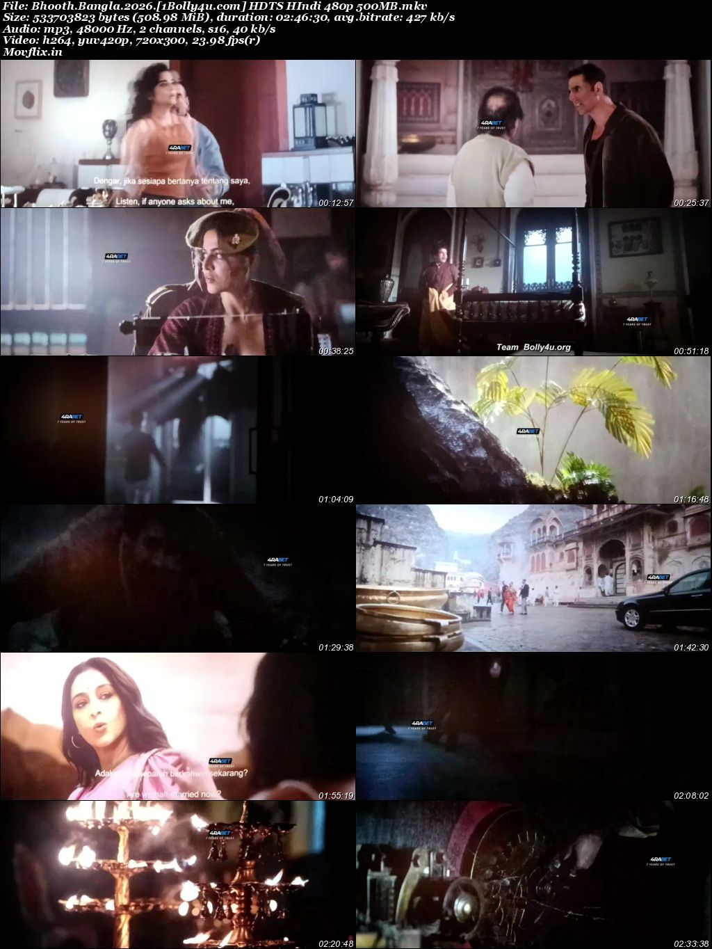 Bhooth Bangla 2026 HDTS Hindi Full Movie Download 1080p 720p 480p