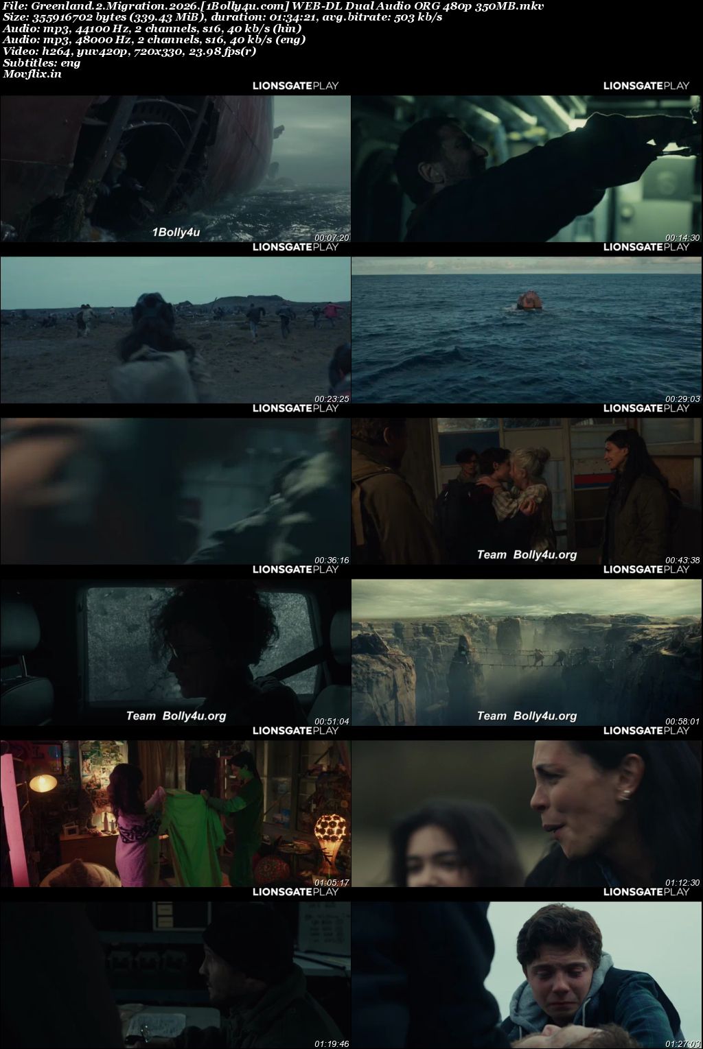 Greenland 2 Migration 2026 WEB-DL Hindi Dual Audio ORG Full Movie Download 1080p 720p 480p