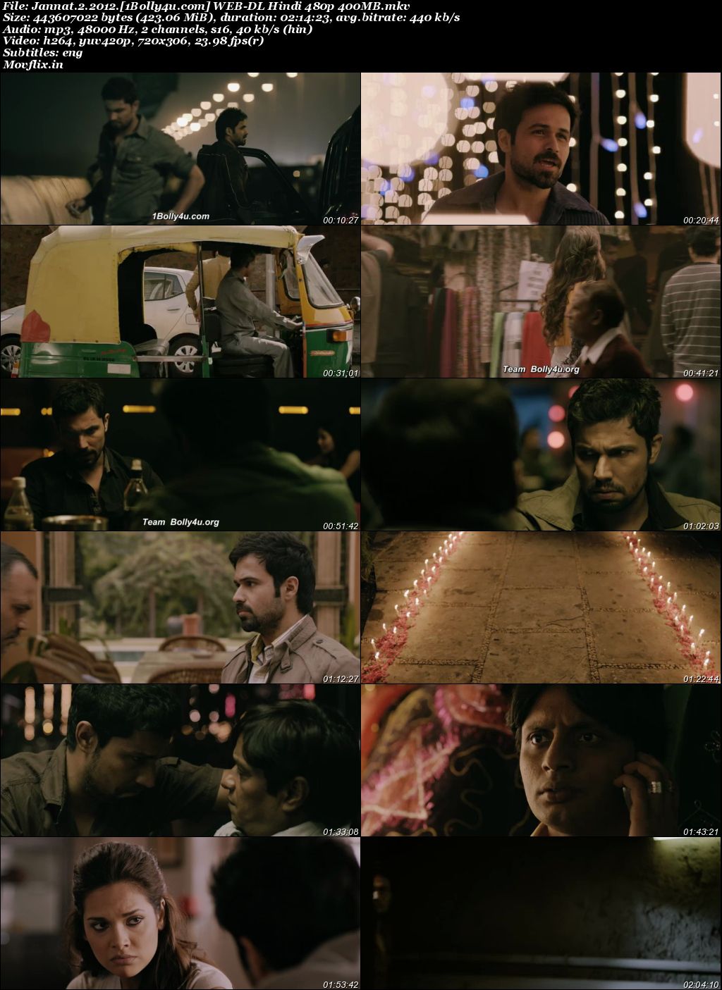 Jannat 2 2012 WEB-DL Hindi Full Movie Download 1080p 720p 480p