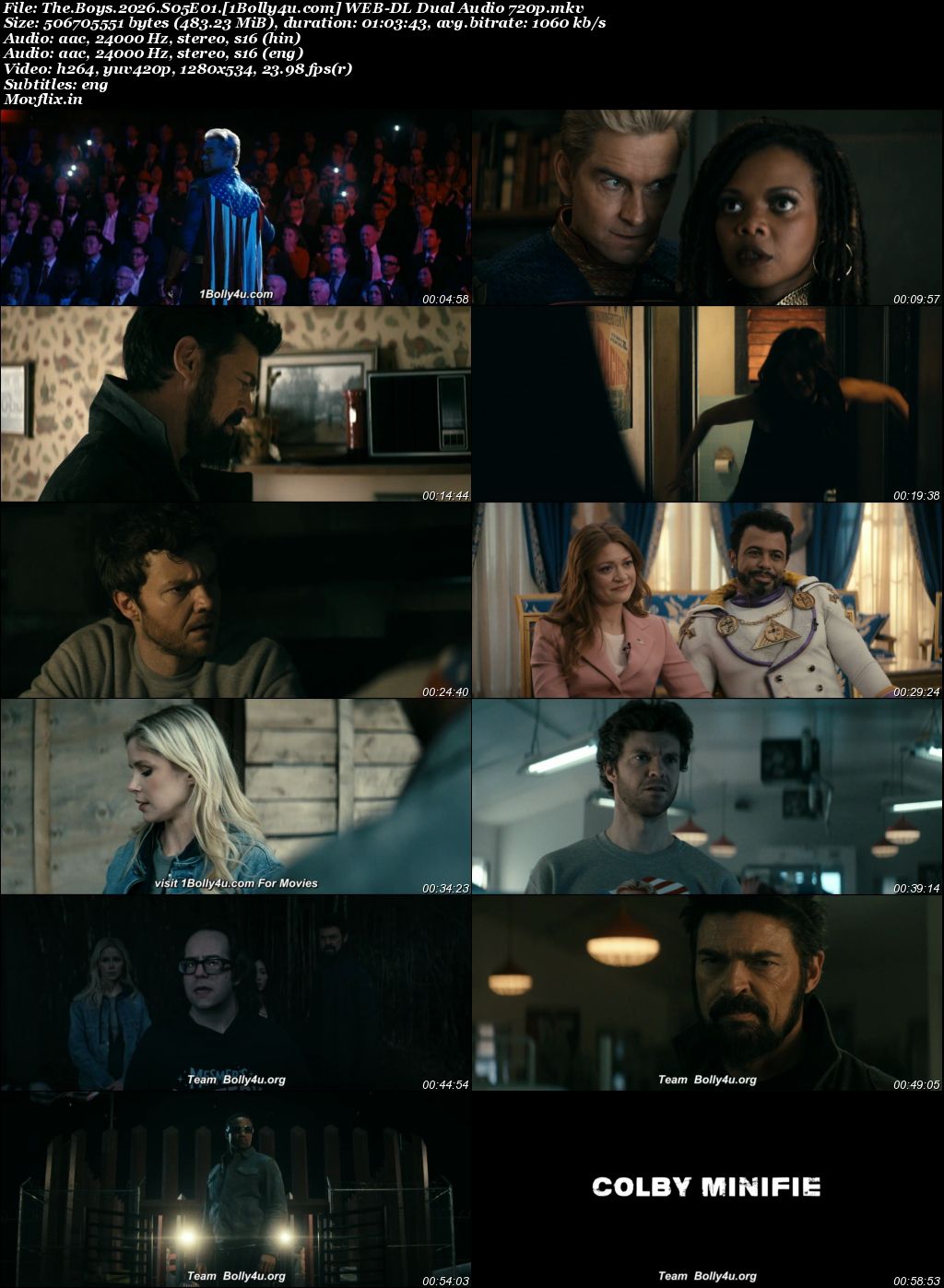 The Boys 2026 WEB-DL Hindi Dual Audio ORG S05 Complete Download 720p