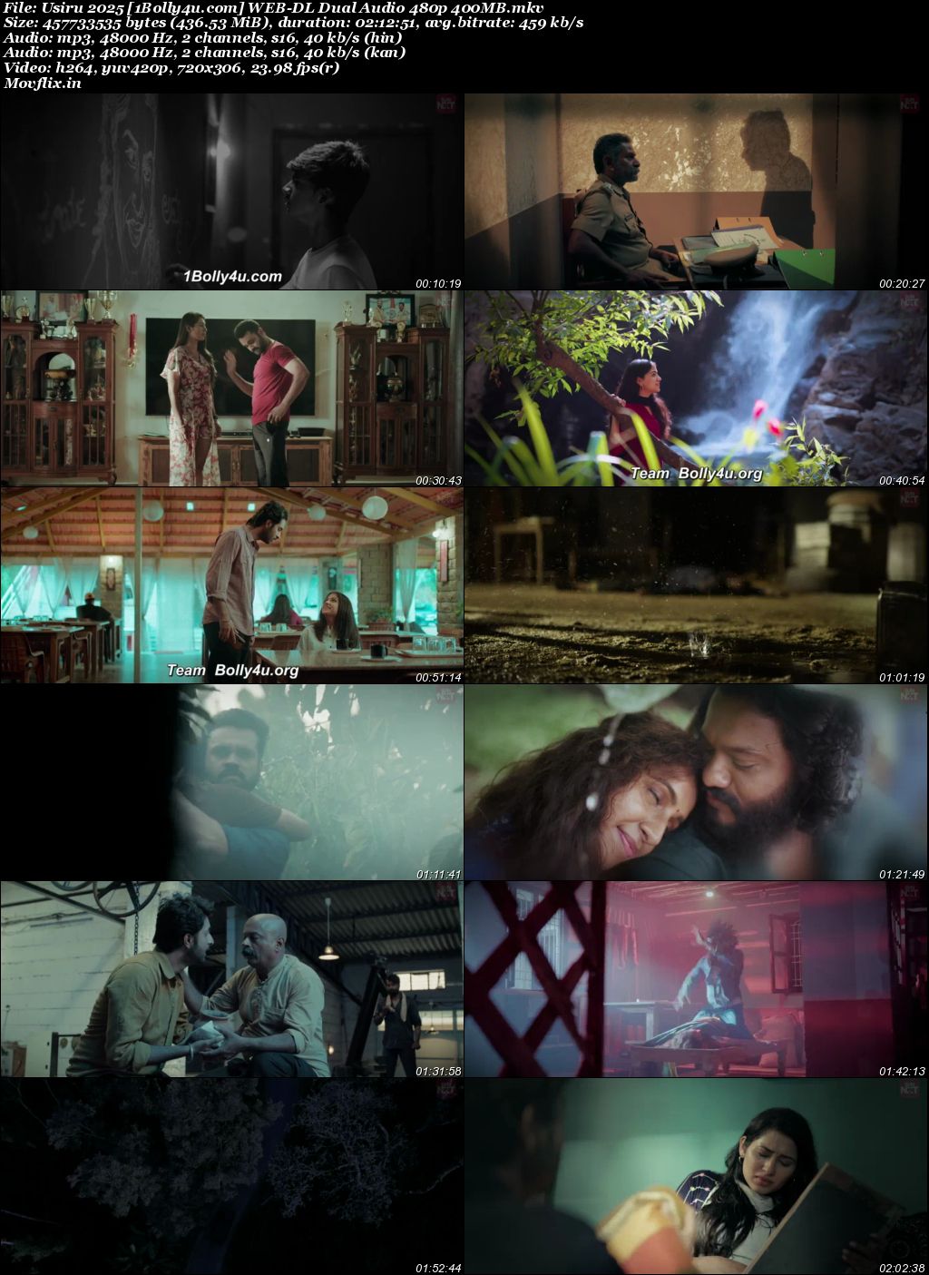 Usiru 2025 WEB-DL UNCUT Hindi Dual Audio Full Movie Download 1080p 720p 480p