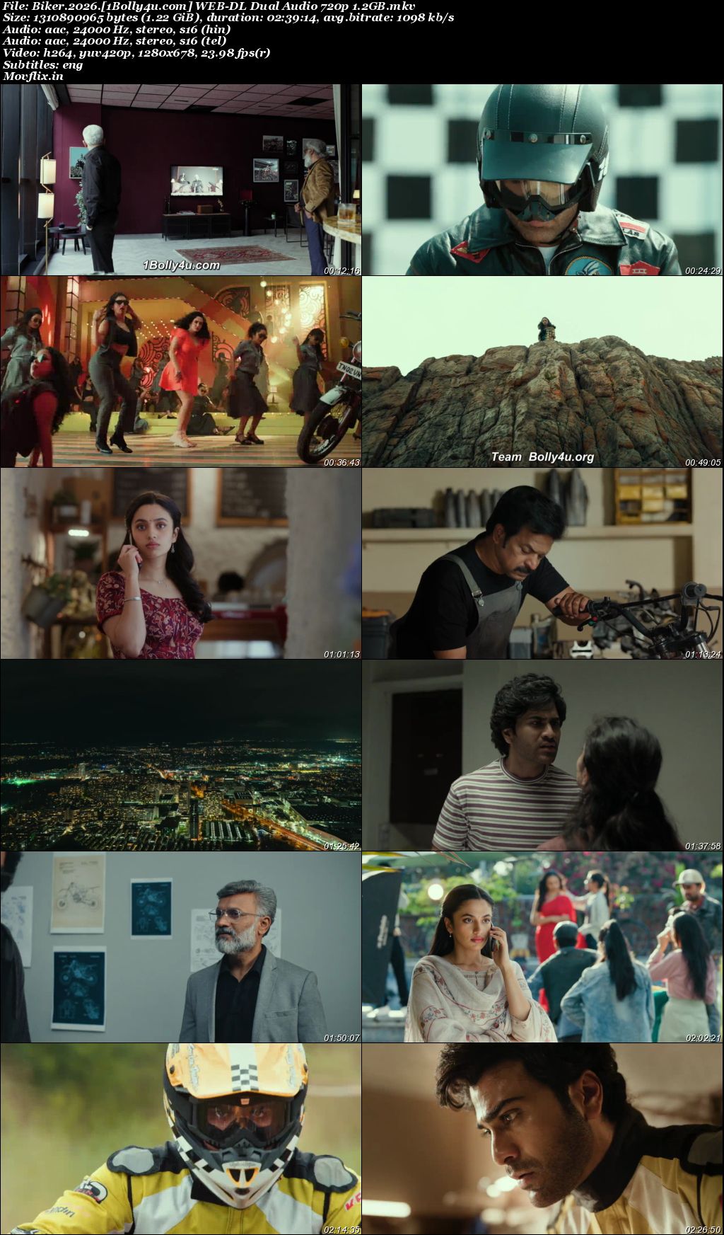 Biker 2026 WEB-DL UNCUT Hindi Dual Audio ORG Full Movie Download 1080p 720p 480p
