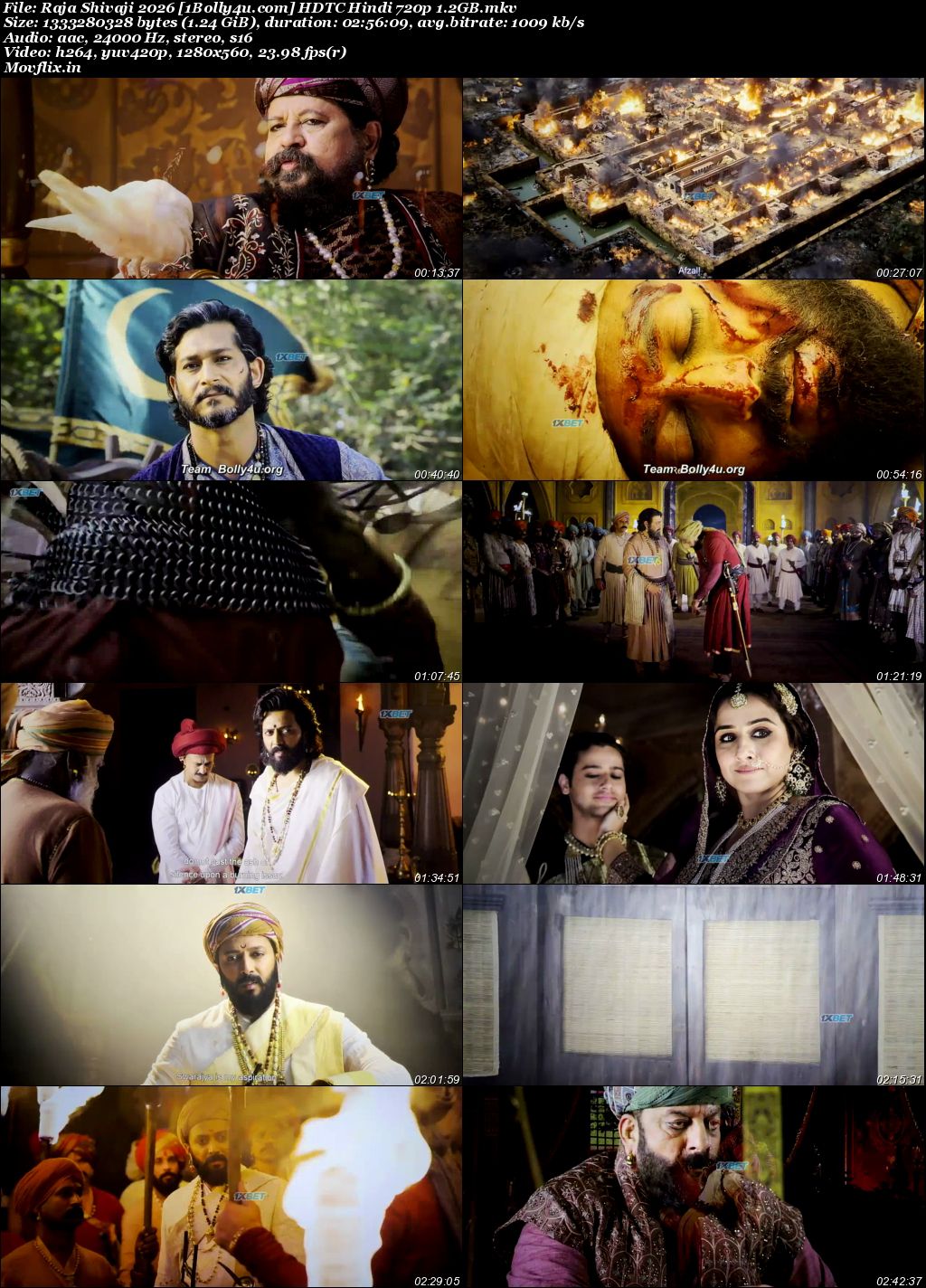 Raja Shivaji 2026 HDTC Hindi Full Movie Download 1080p 720p 480p