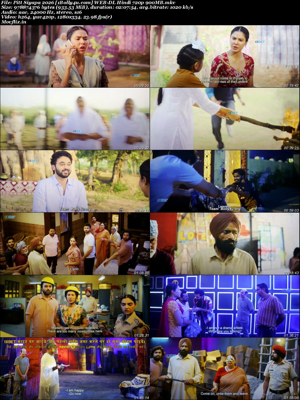 Pitt Siyapa 2026 HDTC Punjabi Full Movie Download 1080p 720p 480p