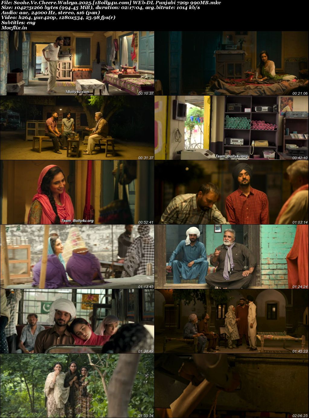 Soohe Ve Cheere Waleya 2025 WEB-DL Punjabi Full Movie Download 1080p 720p 480p