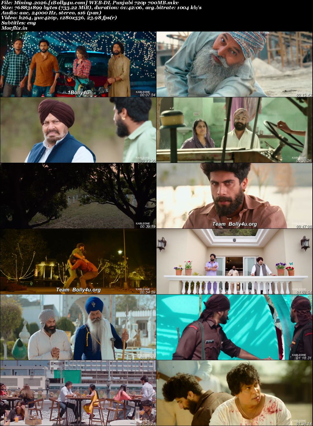 Mining Reyte Te Kabzaa 2023 WEB-DL Punjabi Full Movie Download 1080p 720p 480p