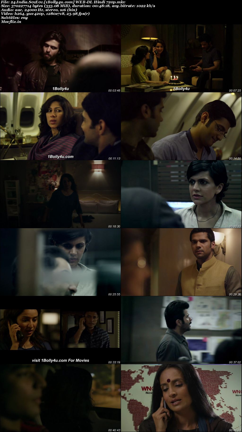 24 India 2013 WEB-DL Hindi S01 Complete Download 720p 480p