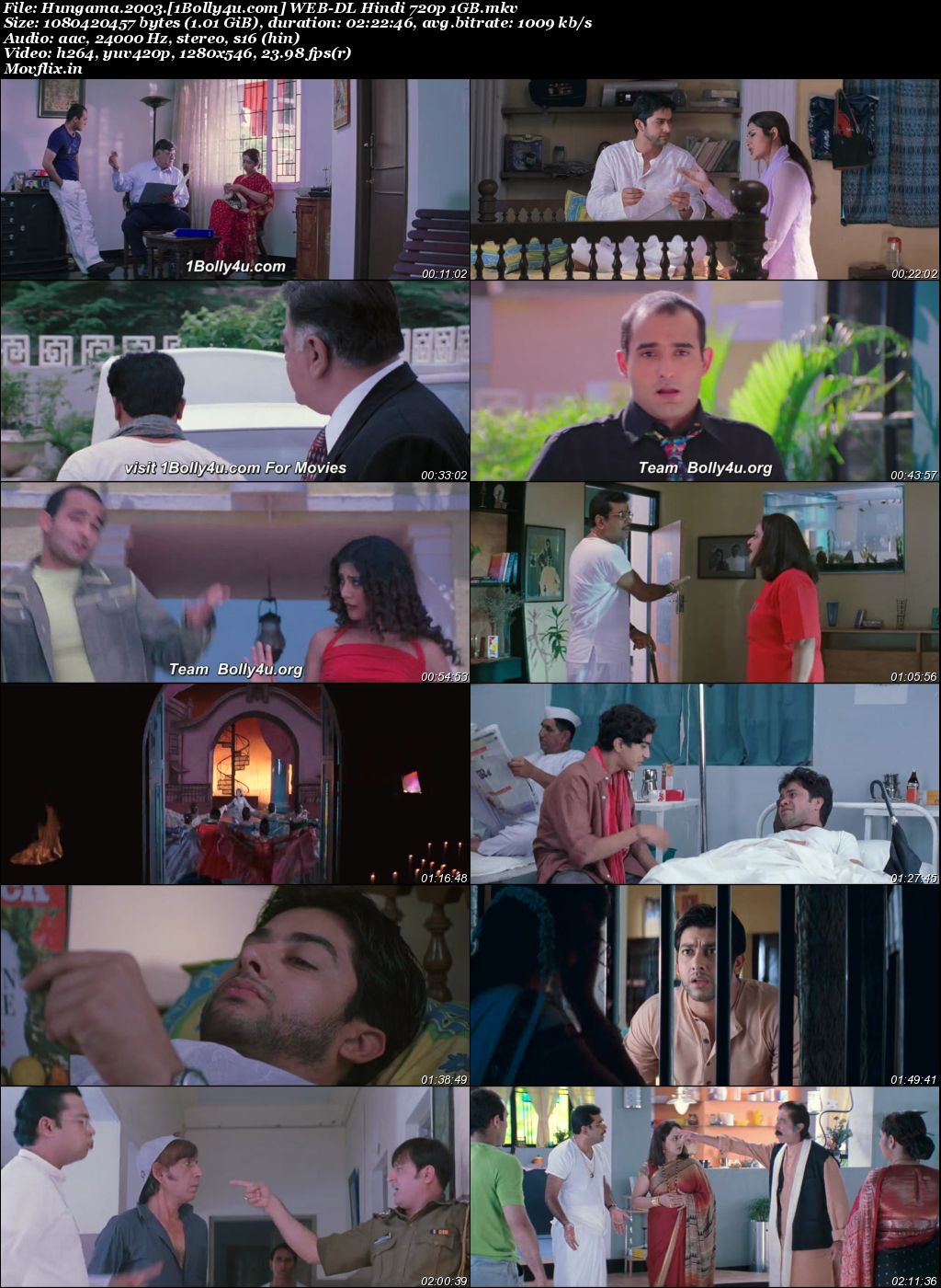 Hungama 2003 WEB-DL Hindi Full Movie Download 1080p 720p 480p