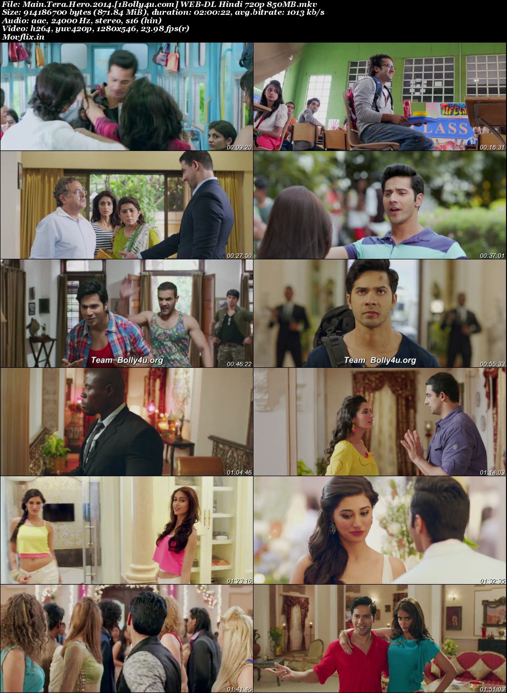 Main Tera Hero 2014 WEB-DL Hindi Full Movie Download 1080p 720p 480p