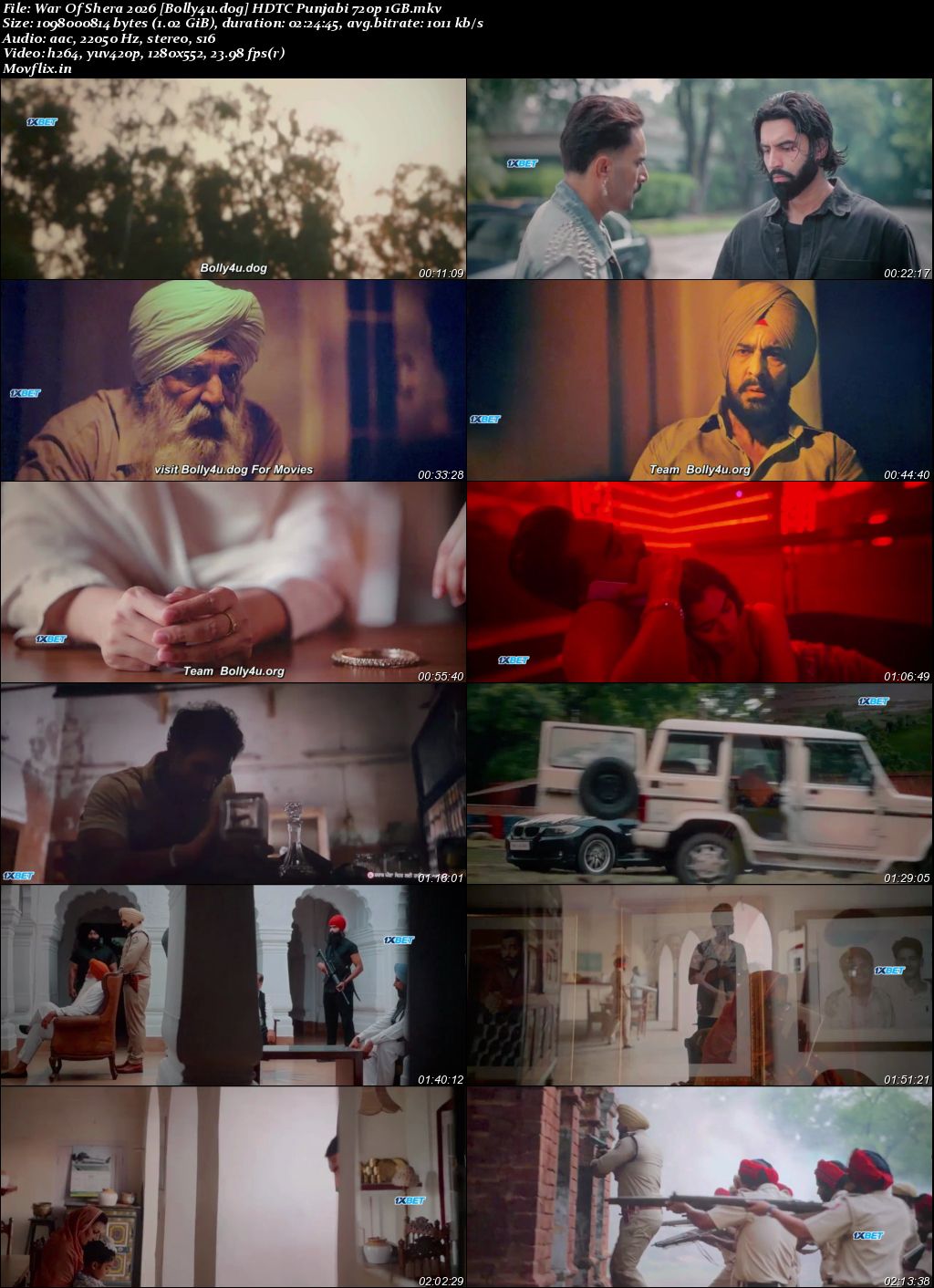 War Of Shera 2026 HDTC Punjabi Full Movie Download 1080p 720p 480p