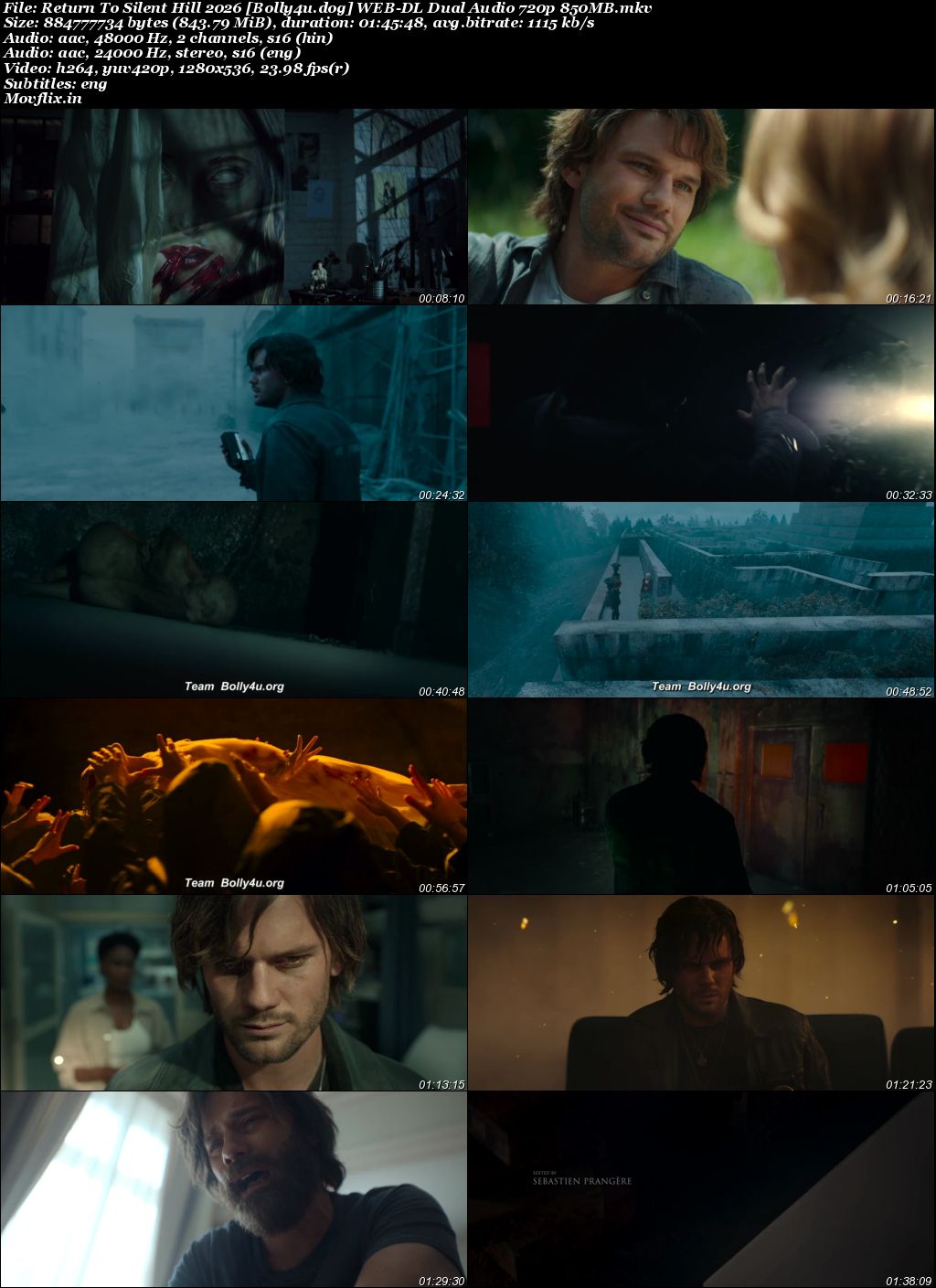 Return To Silent Hill 2026 WEB-DL Hindi Dual Audio ORG Full Movie Download 1080p 720p 480p